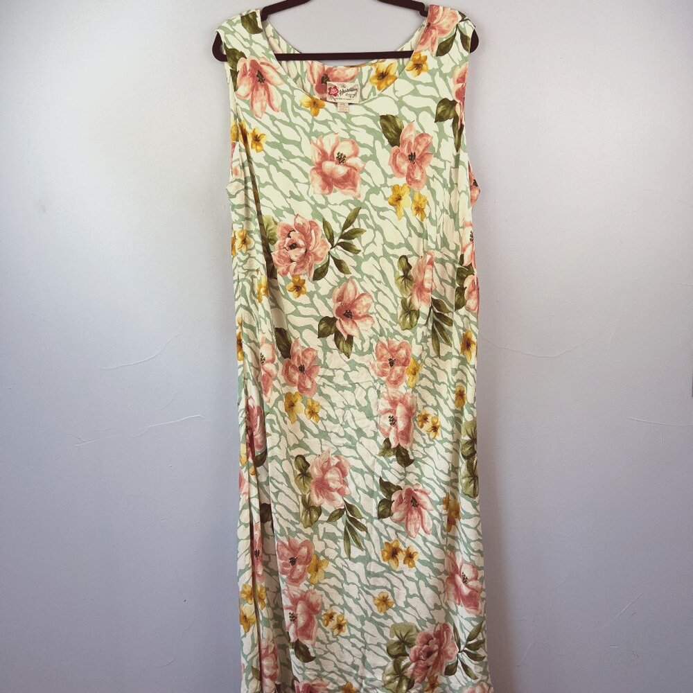 Hilo Hattie Floral Midi Dress -